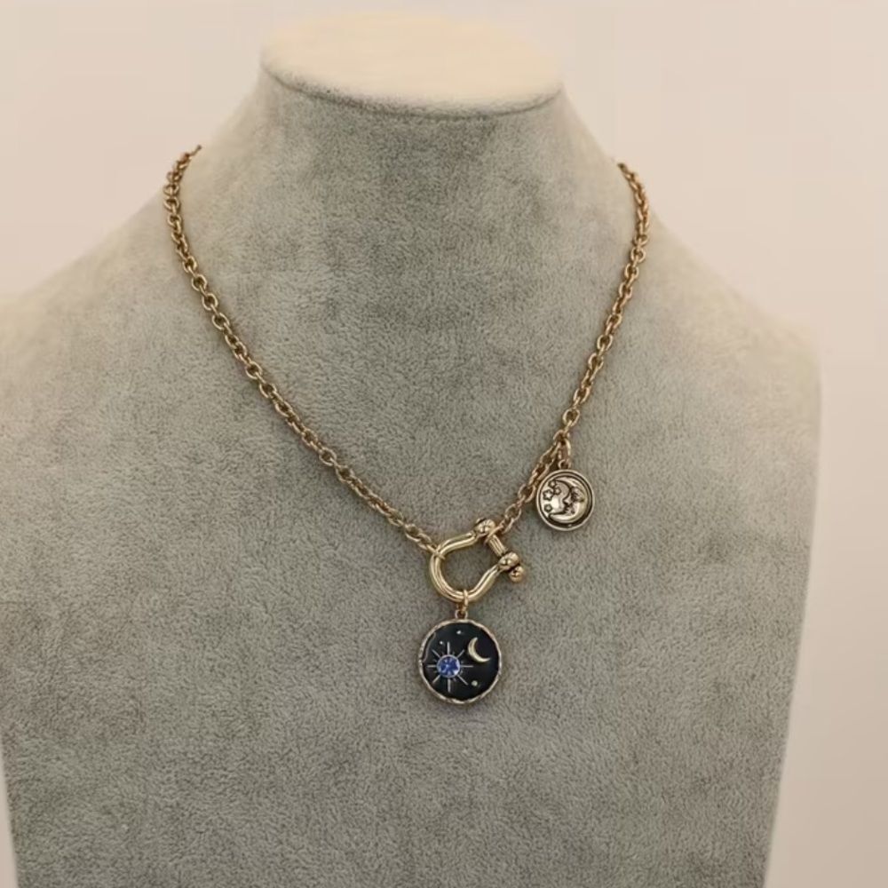 Moon Necklace N1869 - Picture 2 of 6